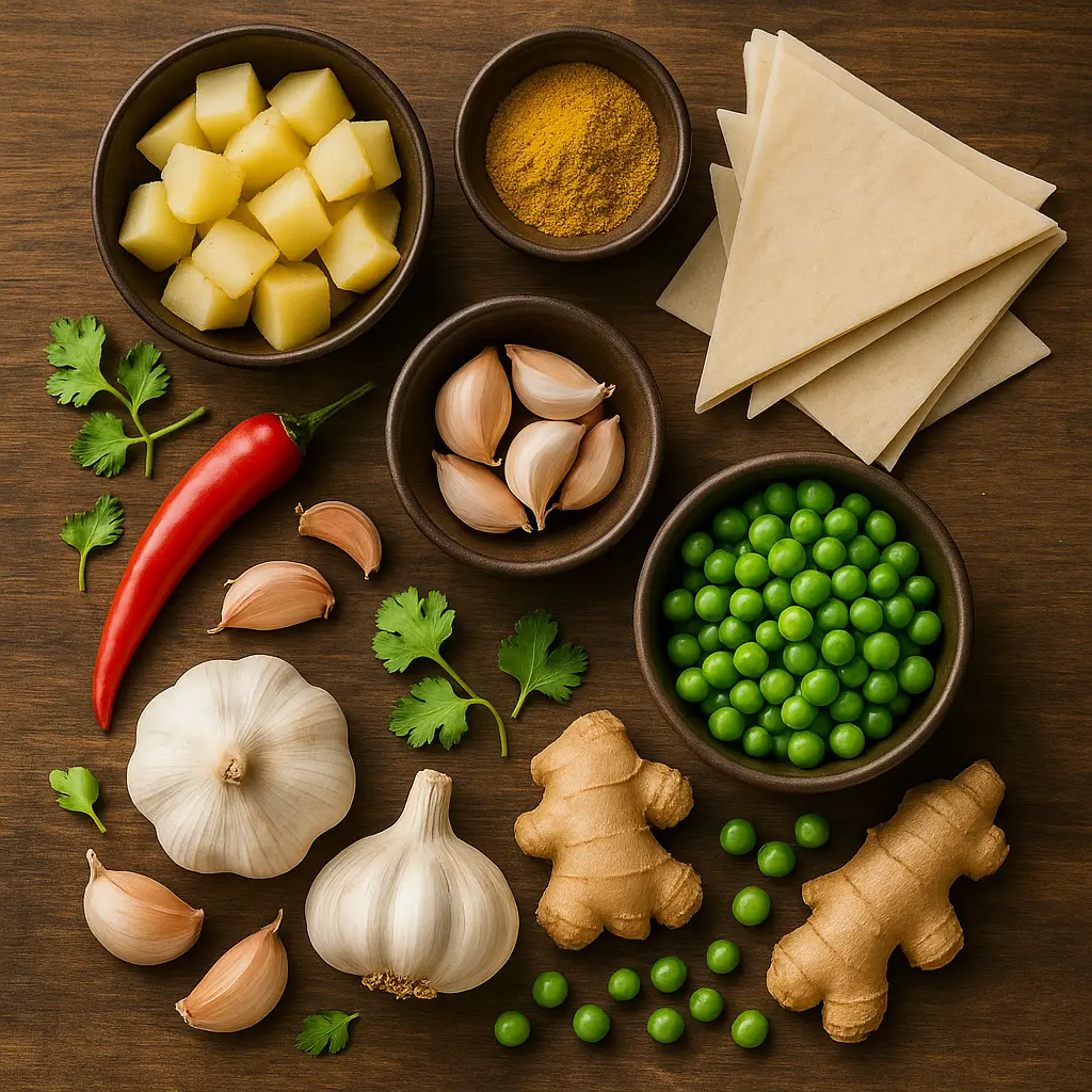ingrediënten samaosa