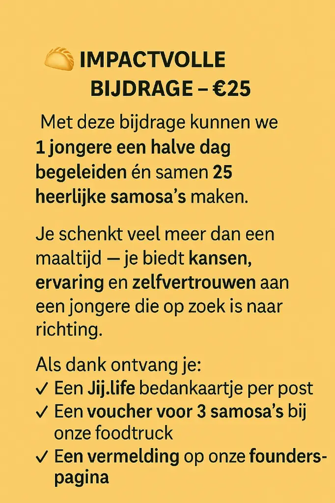 25€ Smaken van hoop