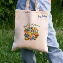 Duurzame Tote Bag - "Keep Going"