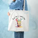 Duurzame Tote Bag - "Pop into Positivity"