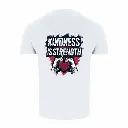 Duurzaam T-Shirt - "Kindness is Strength" | Stoer & Inspirerend Design