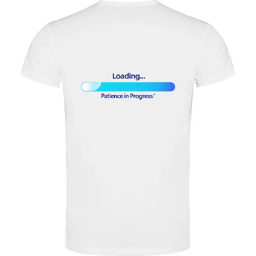 Duurzaam T-Shirt - "Patience in Progress" | Inspirerend & Comfortabel