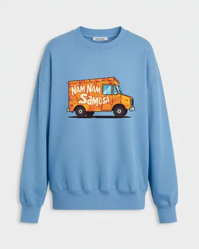💙 Nam Nam Samosa – Kinder Sweater